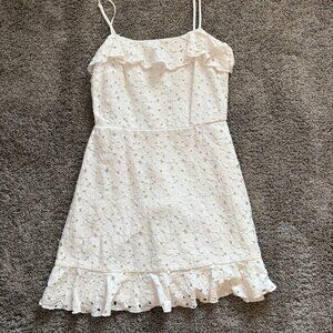 Altar’d State White Floral Dress Size S